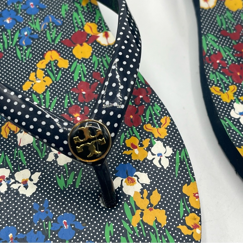 Tory Burch Multicolor Floral Sandals - Picture 3 of 8